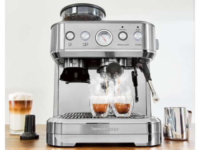 SILVERCREST® KITCHEN TOOLS Profesionální espresso kávovar SSMP 1770