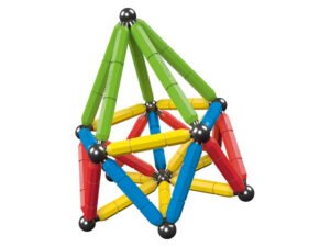 Playtive Magnetická stavebnice (Colored Set)
