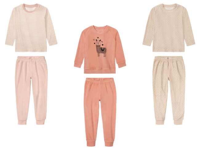 lupilu® Dívčí froté pyžamo (child#female)