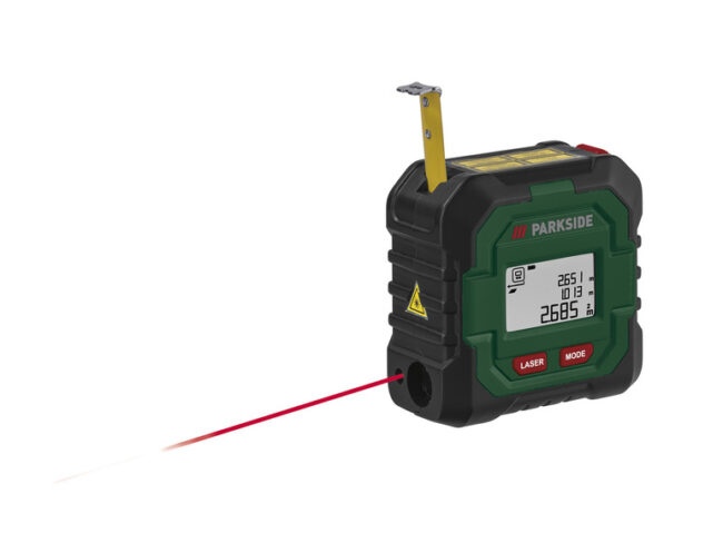 PARKSIDE® Laserový měřič vzdálenosti s měřicím pás