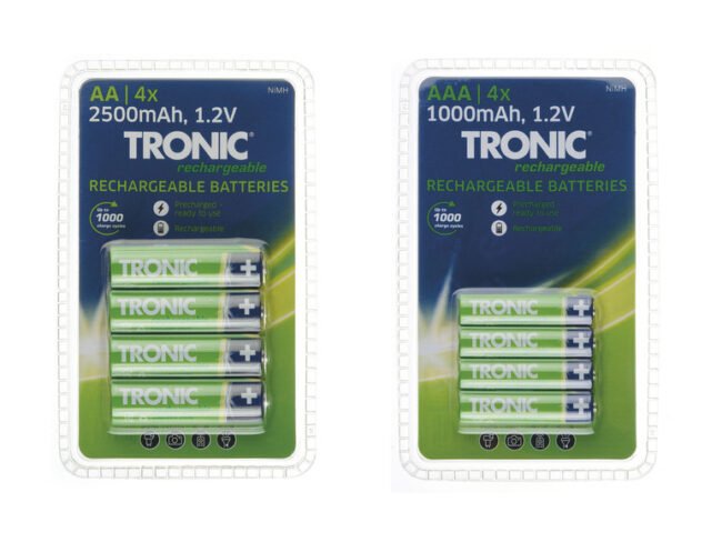 TRONIC® Nabíjecí baterie Ready 2 Use